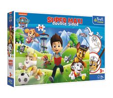 Trefl Primo - Puzzle - Super Maxi Tlapková patrola: Dobrodružství / 24 dílků / 60 x 40 cm / věk 3+