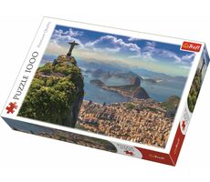 Trefl - Puzzle - Rio De Janeiro / 1000 dílků / 68.3 x 48 cm / věk 12+