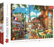 Trefl - Puzzle -  Ráno v Paříži / 1000 dílků / 68.3 x 48 cm / věk 12+