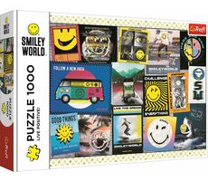 Trefl - Puzzle - Lepší den se Smajlíkem - Smajlík  / 1000 dílků / 68.3 x 48 cm / věk 12+
