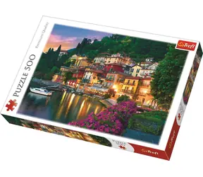 Trefl - Puzzle - Jezero Como  Itálie / 500 dílků / 48 x 34 cm / věk 10+