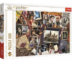 Trefl - Puzzle - Harry Potter: Bradavické vzpomínky / 500 dílků / 48 x 34 cm / věk 10+