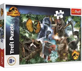 Trefl - Puzzle - Jurský svět: Nadvláda - 300 dílků / 60 x 40 cm / věk 8+