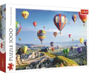 Trefl - Puzzle - Pohled na Kappadokii / 1000 dílků / 68.3 x 48 cm / věk 14+