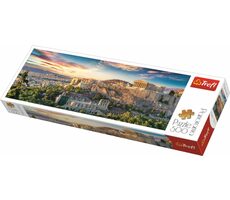 Trefl - Puzzle - Panoramatické puzzle Akropolis  Athény / 500 dílků / 66 x 23.7 / věk 10+