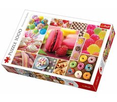 Trefl - Puzzle - Sladkosti / 1000 dílků / 68.3 x 48 cm / věk 12+