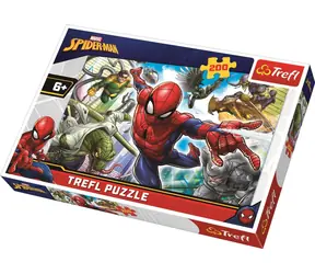 Trefl - Puzzle - Spiderman: Zrozen k hrdinství / 200 dílků / 48 x 34 cm / věk 7+