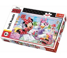Trefl - Puzzle -  Minnie a Daisy / 160 dílků / 41 x 27.5 cm / věk 6+