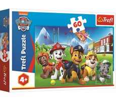 Trefl - Puzzle - Tlapková patrola na trávníku