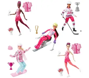 Mattel HCN30 Barbie Zimní sporty panenka / od 3 let