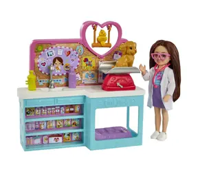 Mattel HGT12 Barbie Chelsea Can Be... - Chelsea veterinářka herní set / od 3 let