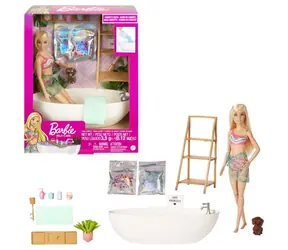 Mattel HKT92 Barbie Panenka a koupel s mýdlovými konfetami Blondýnka / od 3 let