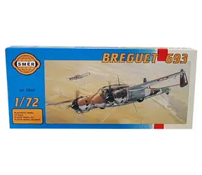 Směr Breguet 693 / Plastikový model / 1:72 / 56 dílků / od 8 let