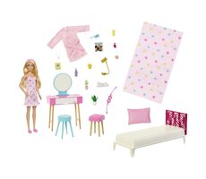 Mattel HPT55 Barbie Ložnice s panenkou / od 3 let