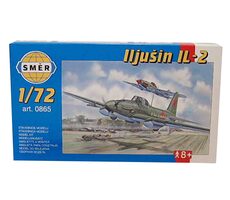 Směr Iljušin IL 2 / Plastikový model / 1:72 / 84 dílků / od 8 let