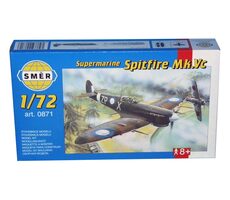 Směr Supermarine Spitfire MK.Vc / Plastikový model / 1:72 / 45 dílků / od 8 let