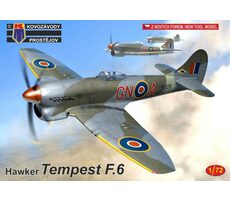 Kovozávody Prostějov Tempest F.6 / Plastikový model / 1:72 / 65 dílků / od 14 let