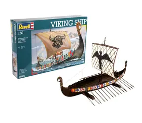 Revell 05403 Viking Ship / Plastikový model / 1:50 / Počet dílků 131 / Obtížnost 3