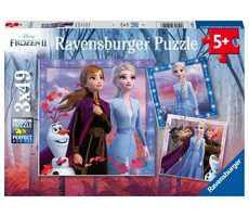 Ravensburger - Puzzle - Ledové království 2 - 3x49 dílků / od 5 let