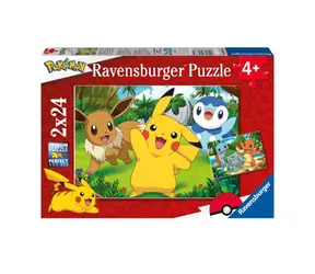 Ravensburger - Puzzle - Pokémon - 2x24 dílků / od 4 let