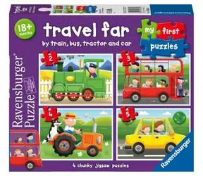 Ravensburger - Puzzle - Moje první puzzle Daleká cesta / 2+3+4+5 dílků / od 1 let