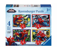 Ravensburger - Puzzle - Disney: Spider-man / 12+16+20+24 dílků / od 3 let