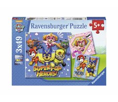 Ravensburger - Puzzle - Tlapková Patrola - 3x49 dílků / od 5 let