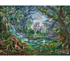 Ravensburger Exit Puzzle: Jednorožec / 759 dílků / 70 x 50 cm / od 12 let