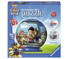 Ravensburger 3D Tlapková Patrola puzzleball / 72 dílků / od 6 let