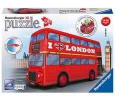 Ravensburger 3D Londýnský autobus / 216 dílků / od 10 let