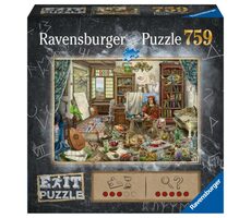Ravensburger Exit Puzzle: Umělecké studio / 759 dílků / 70 x 50 cm / od 12 let
