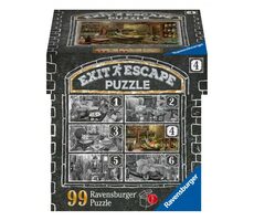 Ravensburger Exit Puzzle: Vinný sklep / 99 dílků / 26 x 18 cm / od 14 let