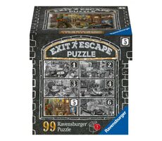 Ravensburger Exit Puzzle: Podkroví / 99 dílků / 26 x 18 cm / od 14 let