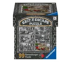 Ravensburger Exit Puzzle: Garáž / 99 dílků / 26 x 18 cm / od 14 let