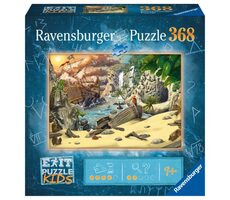 Ravensburger - Puzzle - Exit KIDS Puzzle: Piráti / 368 dílků / od 9 let
