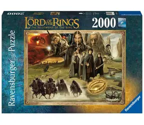Ravensburger Pán prstenů: Společenstvo prstenu / 2000 dílků / 98 x 75 cm / od 14 let