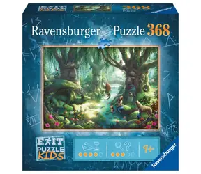 Ravensburger - Puzzle - Exit KIDS Puzzle: V magickém lese / 368 dílků / od 9 let