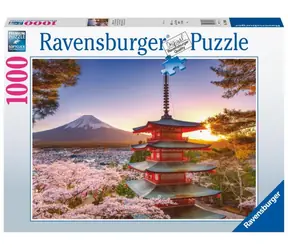 Ravensburger Rozkvetlé třešně v Japonsku / 1000 dílků / 70 x 50 cm / od 14 let