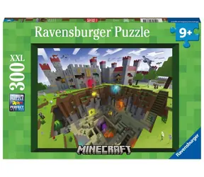 Ravensburger - Puzzle - Minecraft / 300 dílků / od 9 let
