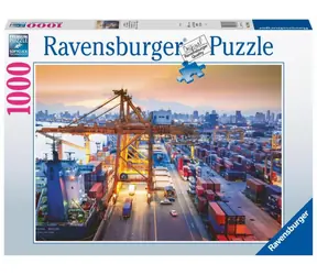 Ravensburger Přístav Hamburg / 1000 dílků / 70 x 50 cm / od 14 let