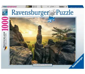 Ravensburger Labské Pískovce za rozbřesku / 1000 dílků / 70 x 50 cm / od 14 let