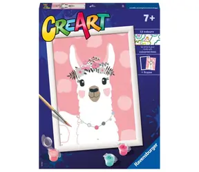 Ravensburger CreArt Lama - žádné drama / od 7 let