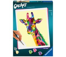 Ravensburger CreArt Vtipná žirafa / od 7 let