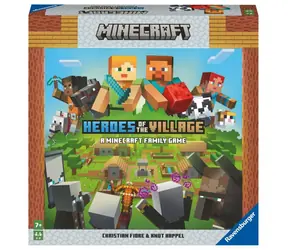 Ravensburger Minecraft: Heroes of the Village / délka hry 20 minut / počet hráčů 2-4 / od 7 let