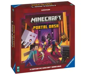 Ravensburger Minecraft: Portal Dash / délka hry 30 minut / počet hráčů 1-4 / od 10 let