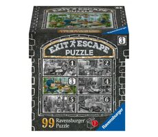 Ravensburger Exit Puzzle: Zimní zahrada / 99 dílků / od 14 let