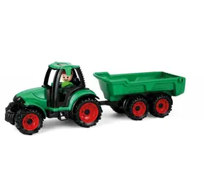 Lena Truckies traktor s vlečkou zelená / od 2 let