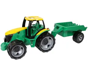 Lena Traktor s přívěsem zelená / od 3 let