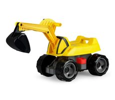 Lena GIGA TRUCKS bagr žlutá / od 3 let