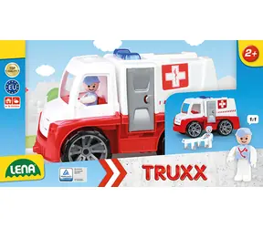 Lena TRUXX sanitka červeno-bílá / od 2 let